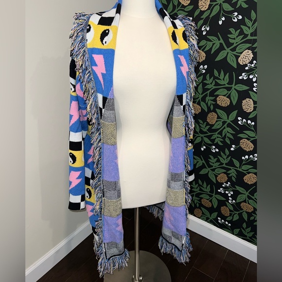 S/M fringe cardigan Dressed in Lala - Picture 5 of 9